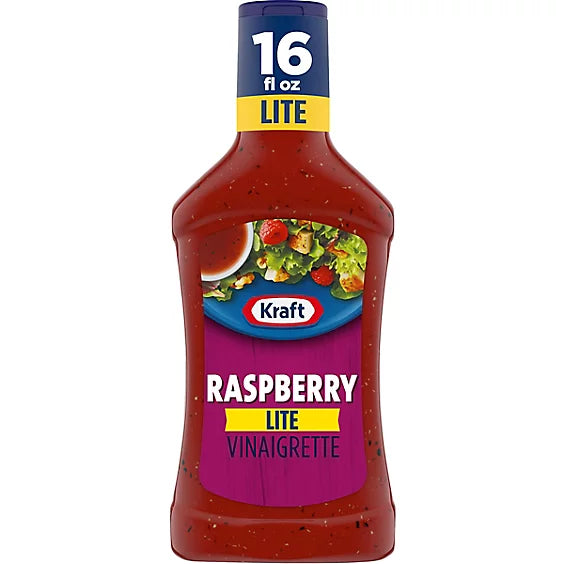 Kraft Lite Raspberry Vinaigrette - 16 Fl. Oz.