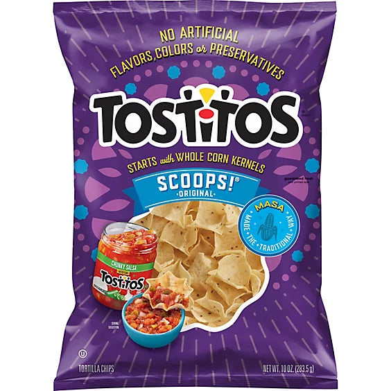 Tostitos Tortilla Chips Scoops - 10 Oz