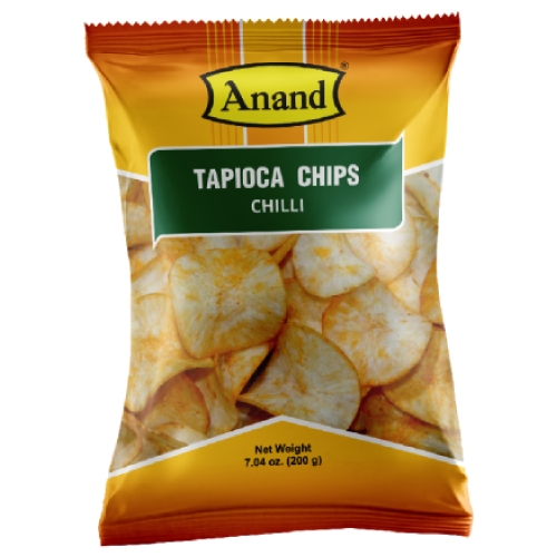 Anand Tapioca Chips Chilli 200g
