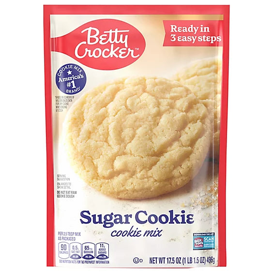 Betty Crocker Cookie Mix Sugar Cookie - 17.5 Oz