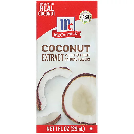 McCormick Coconut Extract With Other Natural Flavors - 1 Fl. Oz.