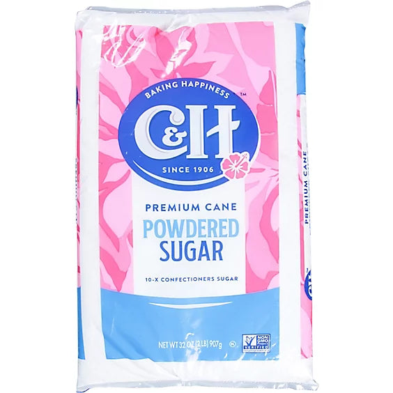 C&H Premium Cane Powdered Sugar - 2 LB