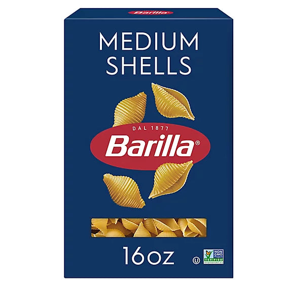 Barilla Medium Shells Pasta - 16 Oz