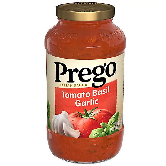 Prego Tomato Basil Garlic Pasta Sauce - 24 Oz