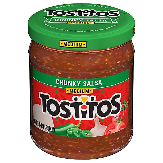 TOSTITOS Salsa Chunky Medium - 15.5 Oz