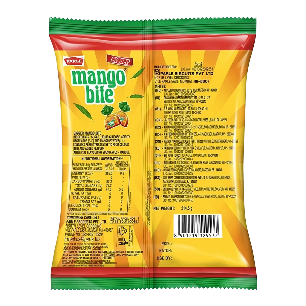 PARLE MANGO BITE
