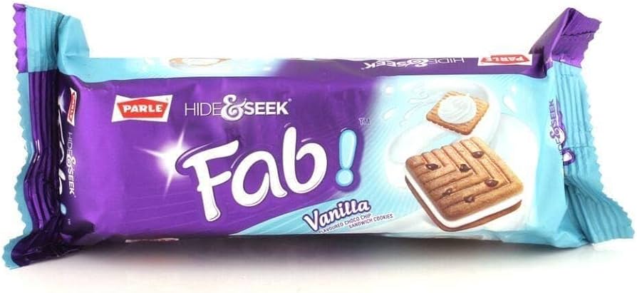 HIDE & SEEK Fab! Vanilla | Parle 112g