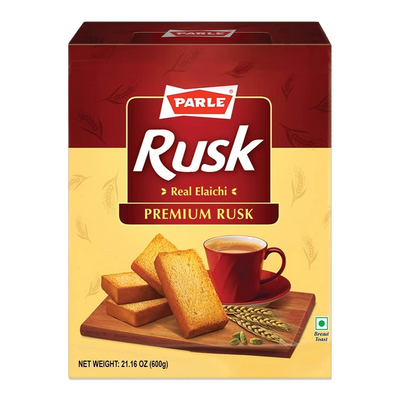 Elaichi Rusk Premium | Parle 600g