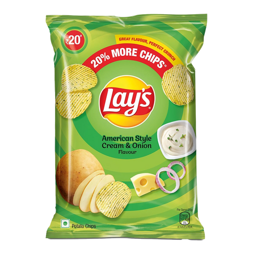 Lays American Style Cream & Onion 64g