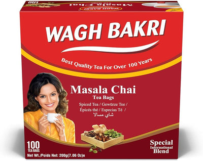 WAGH BAKRI | Masala Tea | 100 Bags| 200g