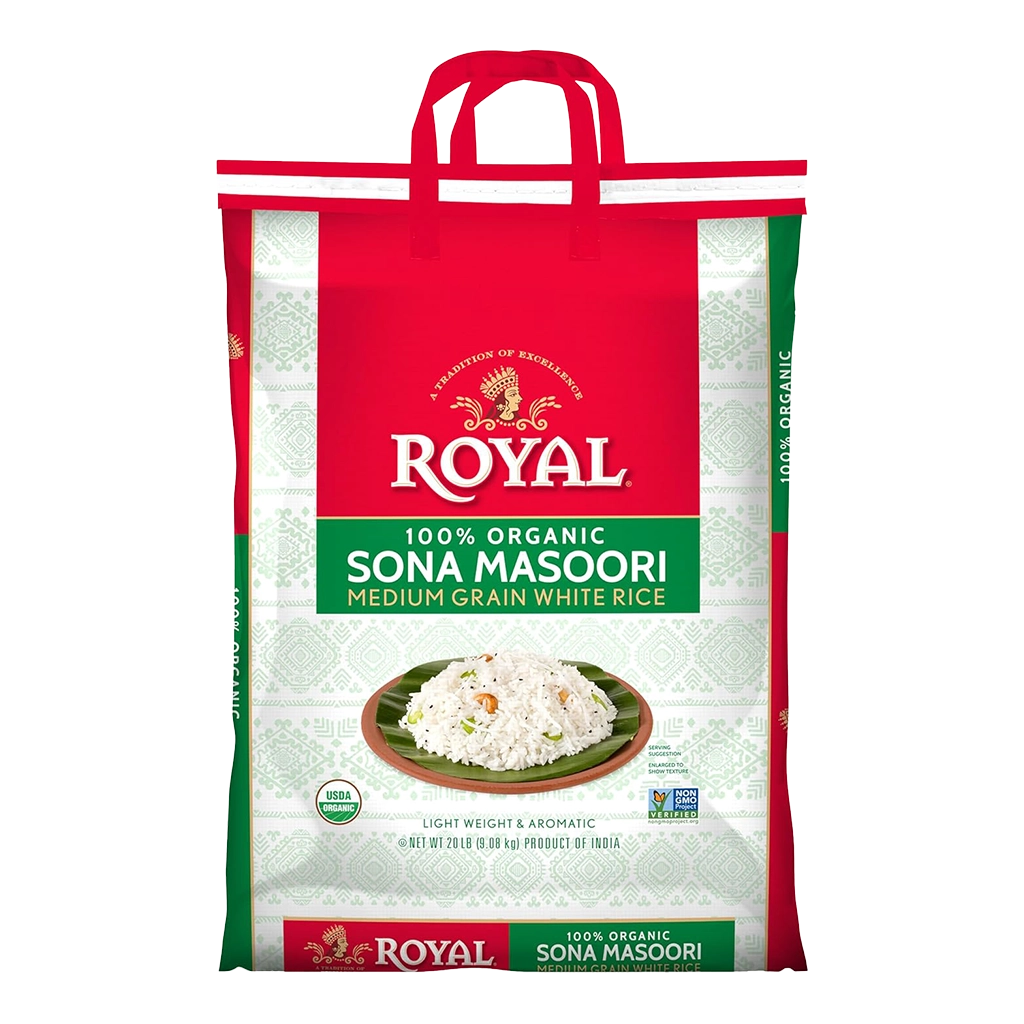 Royal Organic Sona Masoori Rice