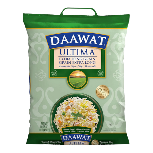 Daawat Ultima Extra Long Grain Basmati Rice 10 lb