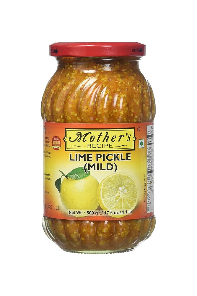 Mothers Recipe Lime Pickle Mild - 500g
