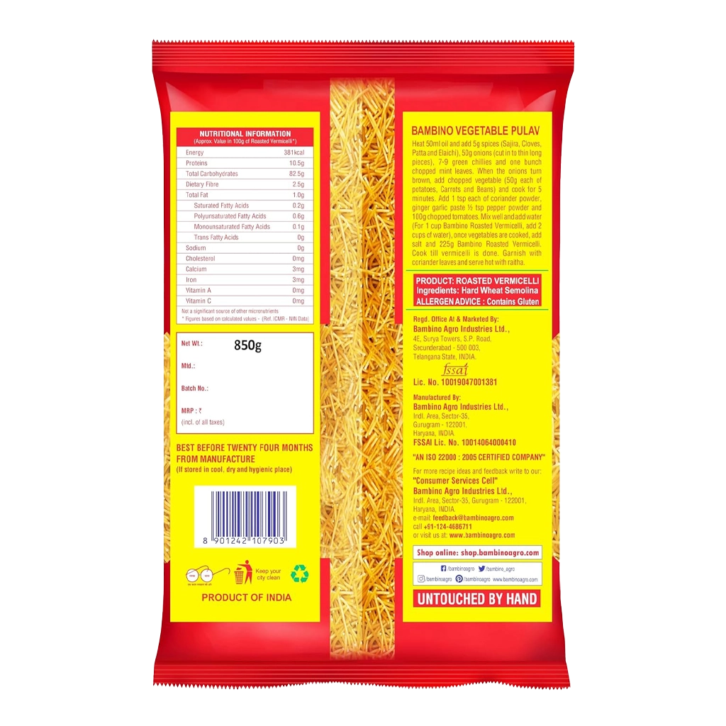 BAMBINO Roasted Vermicelli