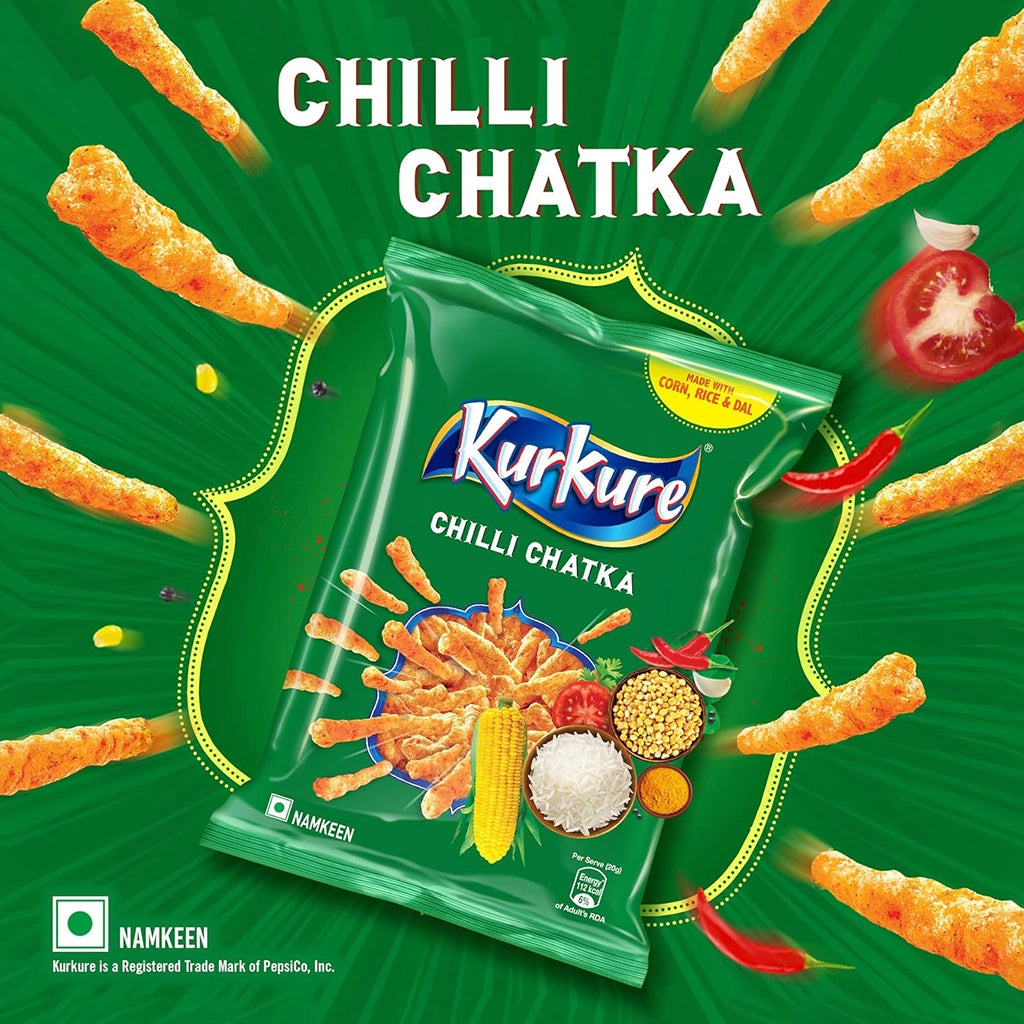 Kurkure Namkeen - Chilli Chatka