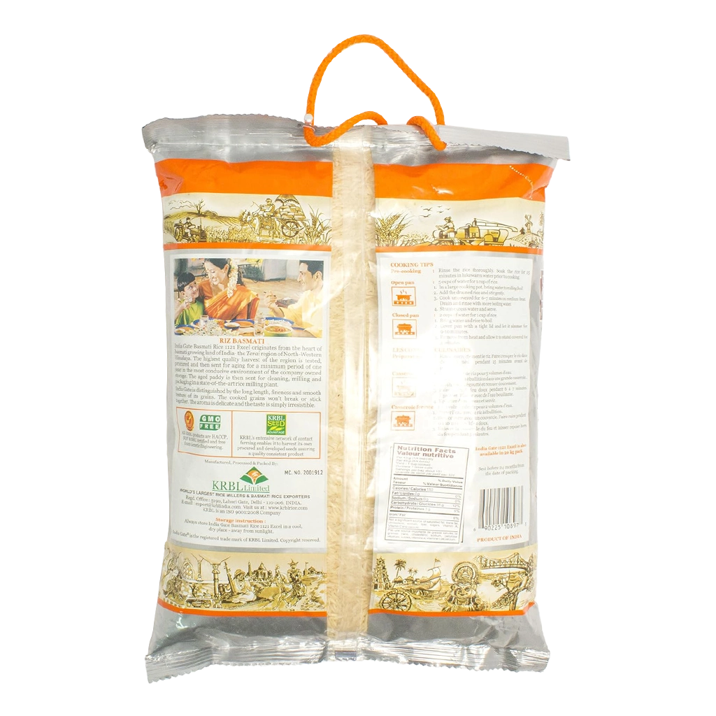 India Gate White Basmati XL Rice