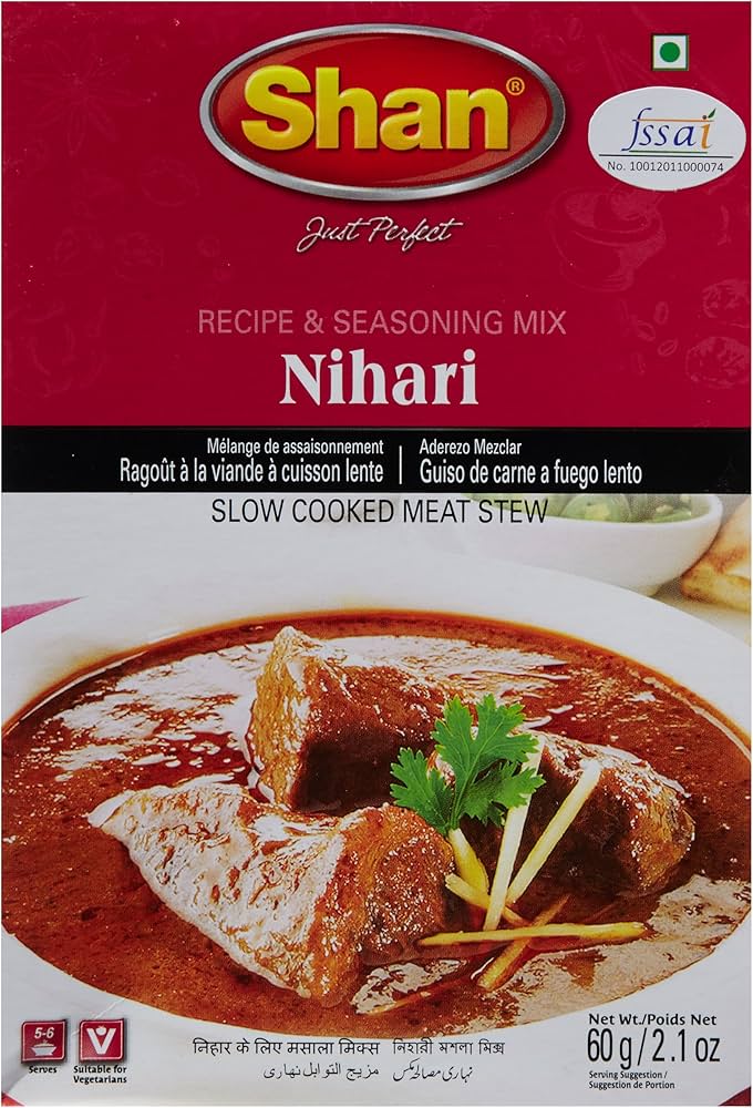 SHAN NIHARI CURRY MASALA 60g