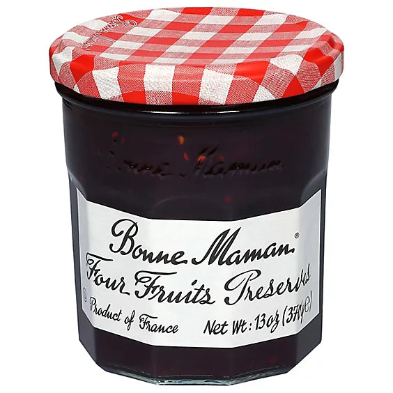 Bonne Maman Preserves Four Fruits - 13 Oz