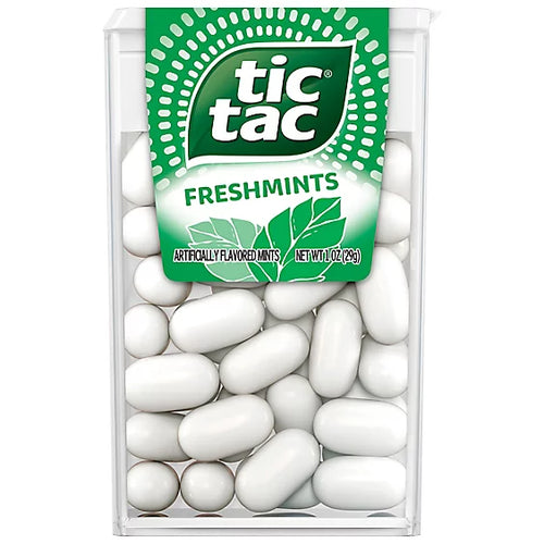 Tic Tac Freshmint Breath Mints On-The-Go Refreshment Single Pack - 1 Oz
