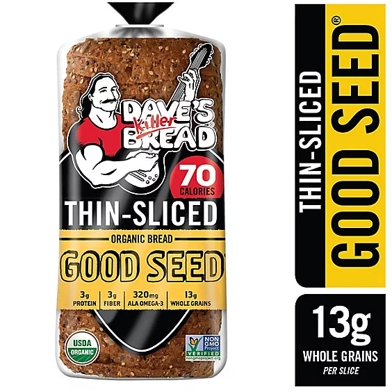 Daves Killer Bread Good Seed Thin-Sliced Organic Bread - 20.5 Oz