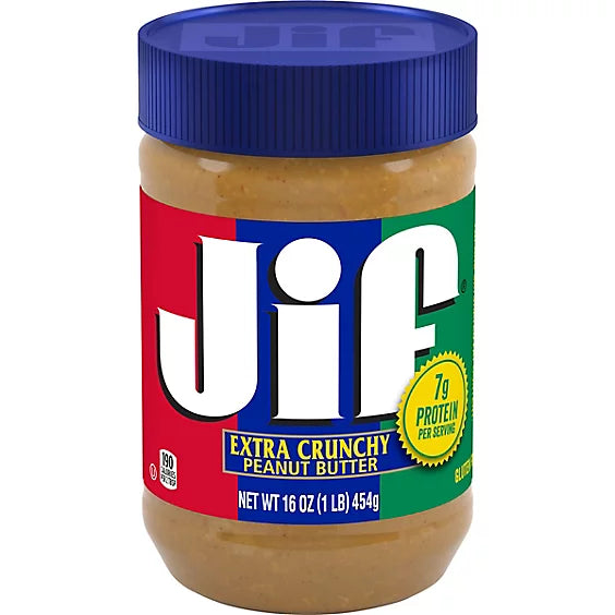 Jif Peanut Butter Extra Crunchy - 16 Oz