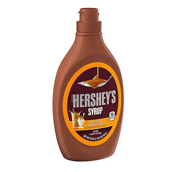 HERSHEY'S Caramel Syrup Bottle - 22 Oz