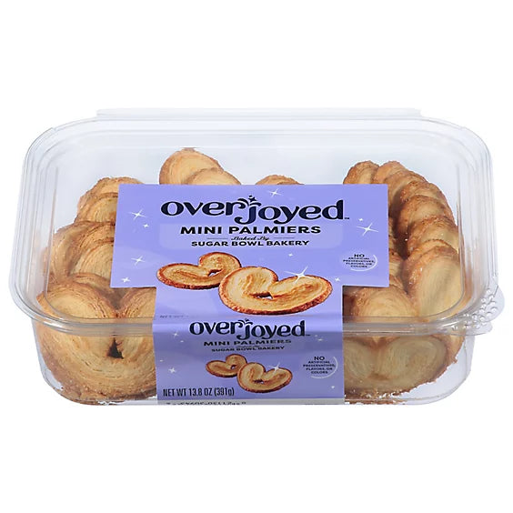 Overjoyed Mini Palmiers - 13.8 Oz