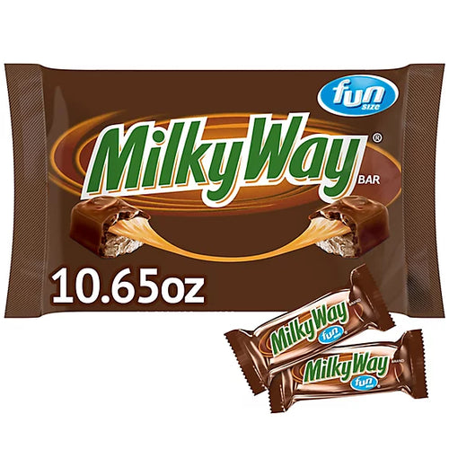 Milky Way Fun Size Chocolate Candy Bars Bag - 10.65 Oz