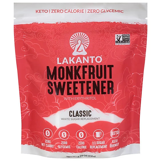 Lakanto Sweetener Monkfruit Classic - 8.29 Oz