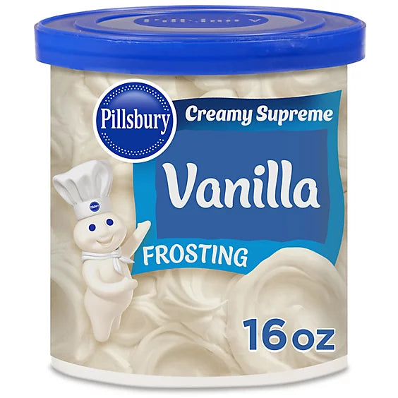 Pillsbury Creamy Supreme Vanilla Frosting Tub - 12 Oz