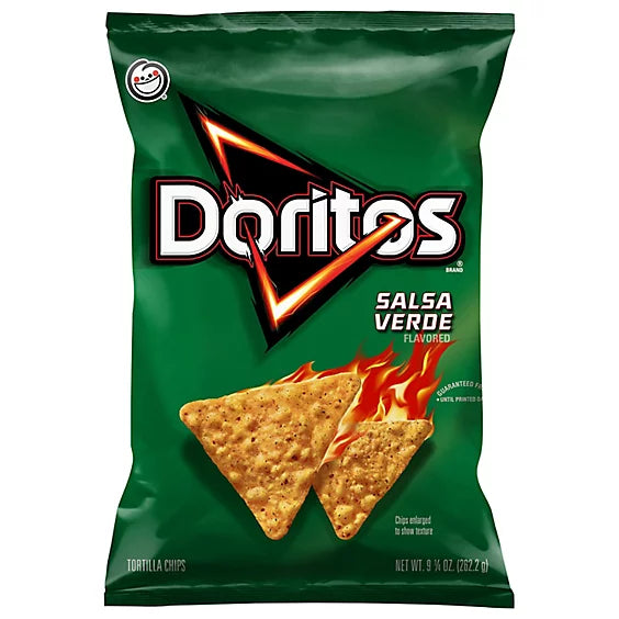 Doritos Salsa Verde Tortilla Chips - 9.25 OZ