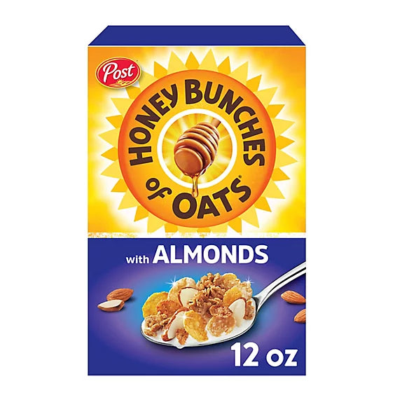 Post Honey Bunches of Oats With Almonds - 12 Oz