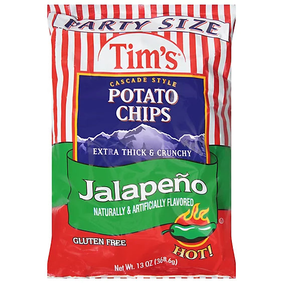 Tim's Jalapeño Potato Chips - 13 Oz