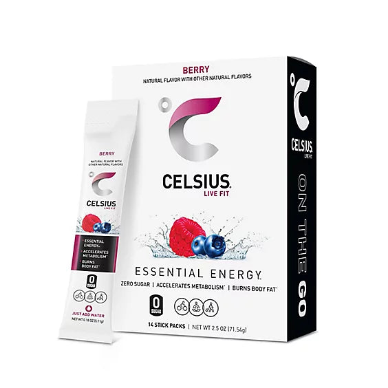 Celsius Berry Energy Sticks 14 Ct - EA
