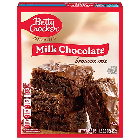 Betty Crocker Favorites Milk Chocolate Brownie Mix - 16.3 Oz