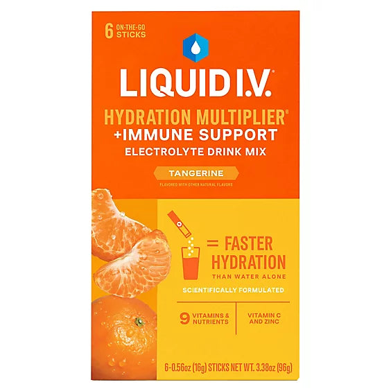 Liquid I.v. 6ct Immune Tangerine - 6 CT