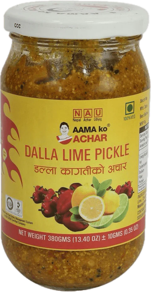 Aama Ko Achar Nepali Dalla Lime Pickle - 380g