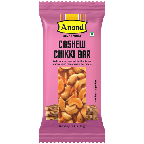 Anand Cashew Chikki Bar 35g