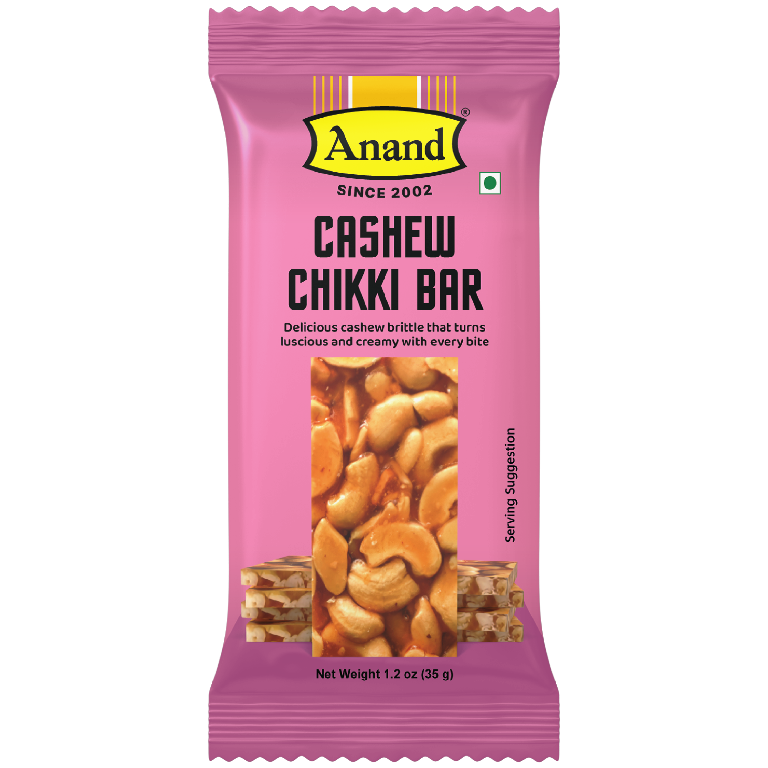 Anand Cashew Chikki Bar 35g