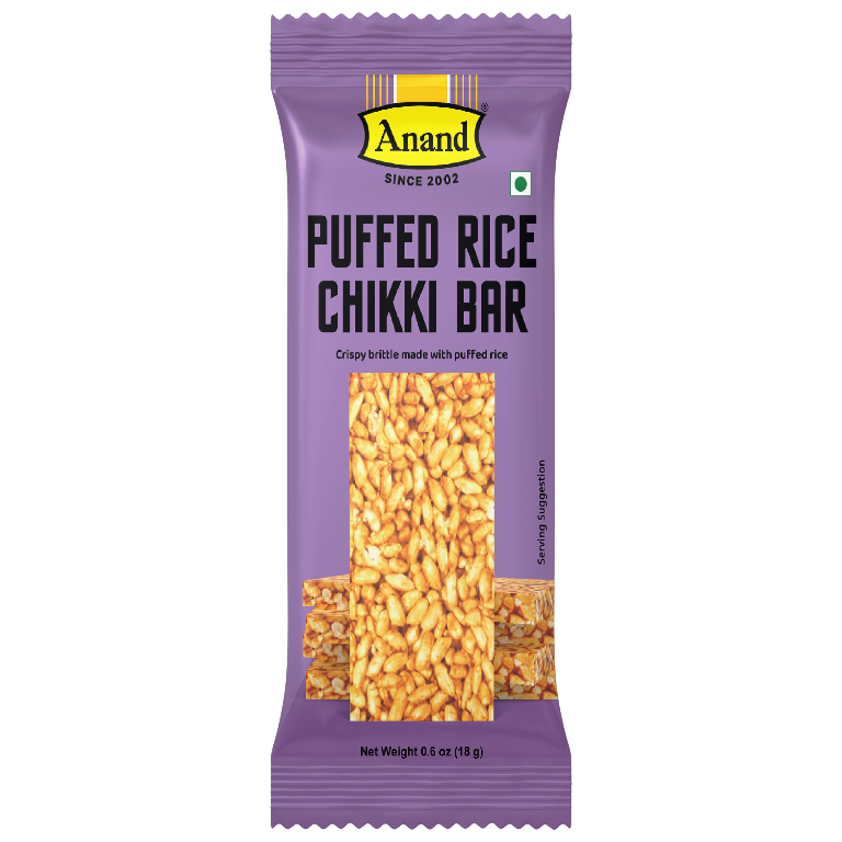 Anand Puffed Rice Chikki Bar 18g