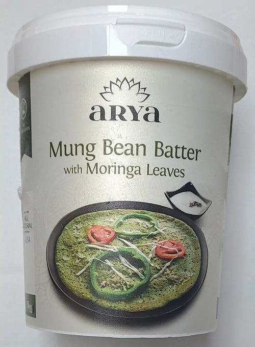 Arya Mung Bean Batter with Moringa Leaves - 26oz