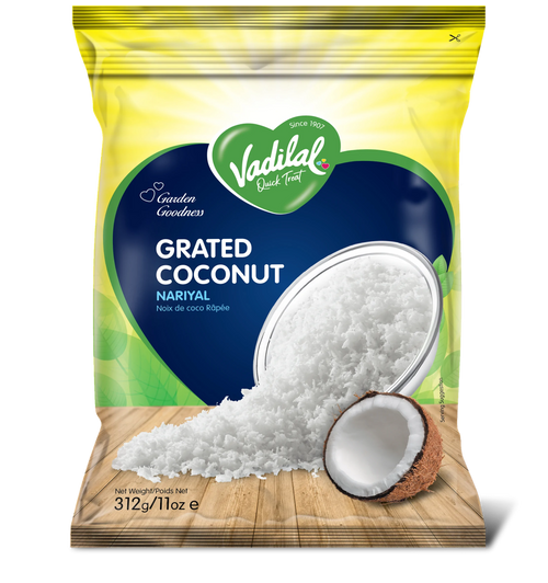 Vadilal Coconut Grated IQF - 312g