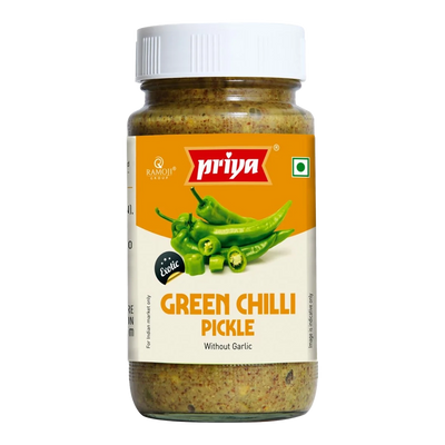 PRIYA Green Chilli (Sliced) Pickle