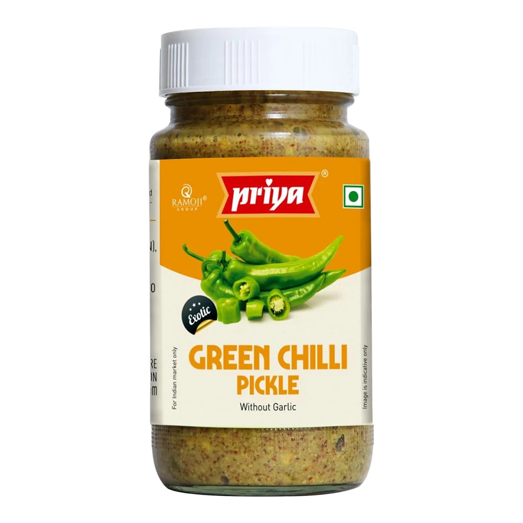 PRIYA Green Chilli (Sliced) Pickle