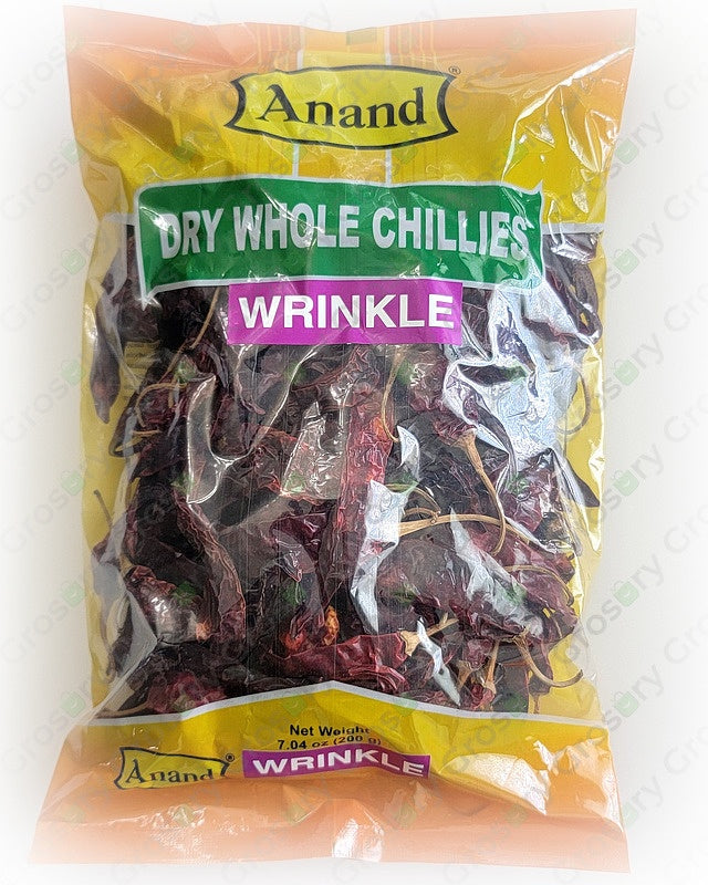 Anand Wrinkle Variety Dry Whole Chillies