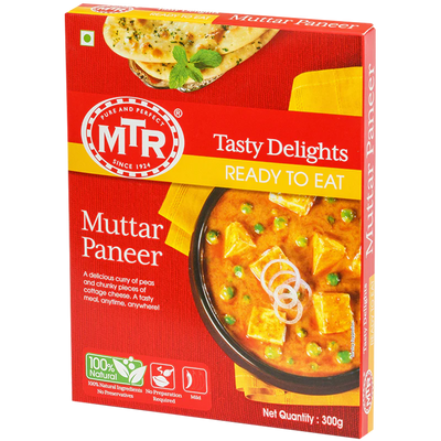 MTR RTE MUTTER PANEER 300g