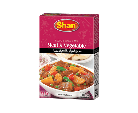 SHAN MEAT & VEGETABLE CURRY 100g