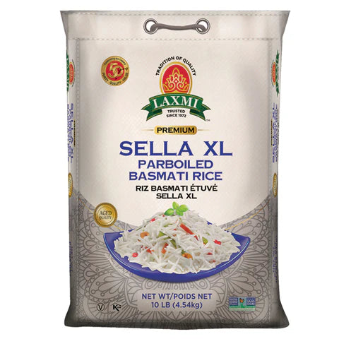 LAXMI SELLA XL PARBOILED BASMATI RICE