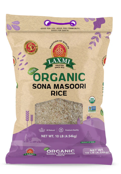 LAXMI ORGANIC SONA MASOORI RICE