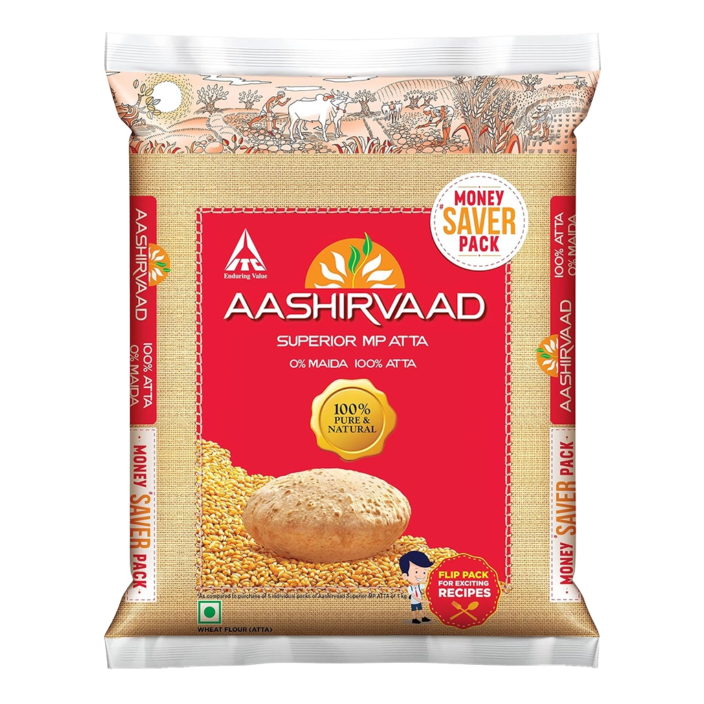 Aashirvaad Whole Wheat Flour 10 Lb